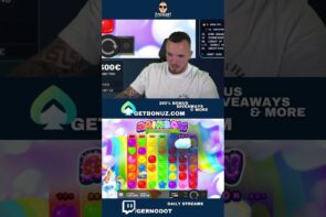 DOUBLE RAINBOW large WIN?! | #casino bonus #onlinecasino #bigwin #gambling #slots