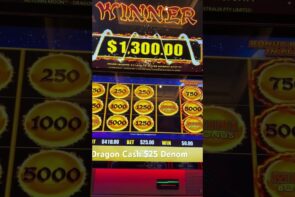 Dragon Cash $25 large Win #casino bonus #gambling #handpay #dragoncash