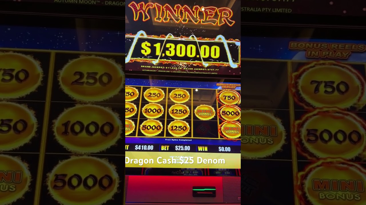 Dragon Cash $25 large Win #casino bonus #gambling #handpay #dragoncash