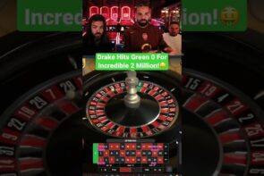 Drake Hits dark-green 0 For Incredible 2 1000000 On Roulette! #drake #roulette #bigwin #casino bonus #maxwin