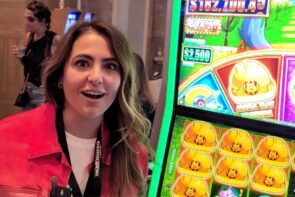 HUGE VEGAS CROWD Went NUTS As I Won Some Epic Jackpots on Huffy!