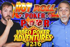 Hot Roll & 6 Card tin can We acquire a large Win?! Video Poker Adventures 216 • The Jackpot Gents