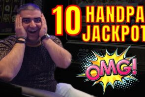 I Won 10 HANDPAY JACKPOTS On High boundary Slots inwards Las Vegas