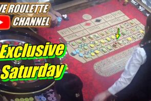 ? LIVE ROULETTE |? Exclusive Sat inward Las Vegas casino bonus ? Lots of Betting ✅ 2023-09-02