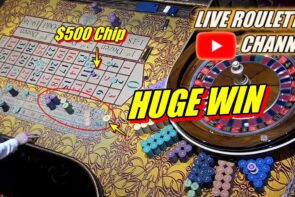 ? LIVE ROULETTE |? HUGE WIN ?500 Chip On Number 8 ?  inward Vegas casino bonus ? Fri Session ✅ 2023-09-01