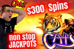 Las Vegas Slots BIGGEST BETS & NON halt JACKPOTS