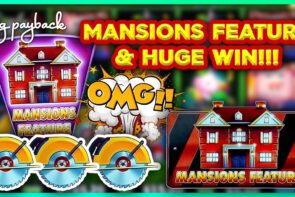 MANSIONS characteristic, WHOA! Huff N' to a greater extent than Puff Slot - HUGE WIN!