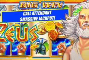 MASSIVE JACKPOT ON HIGH boundary ZEUS SLOT MACHINE ★ large WIN