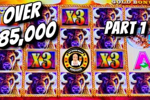 OVER $85,000 inwards JACKPOTS - Buffalo Au Slot Machines constituent 1