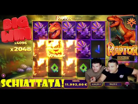 ?RAPTOR SCATENATA‼️?? CHE BOTTA‼️⚡ SLOT ONLINE? large WIN?