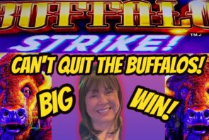 STRIKE spell ITS HOT- large WIN BUFFALO STRIKE BONUS!