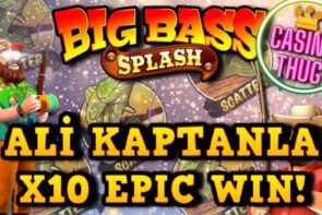 large Bass Splash ? Multiplier 10 large Wins Arrived