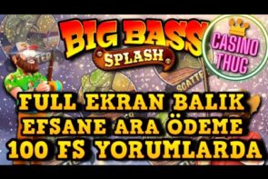 large Bass Splash ? Purchasing  Farm Amazing large Win