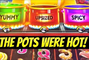 large WINS on large Hot Flaming Pots Slot!!