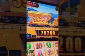 large Win On Luxury Line Slot Machine #riverspiritcasino #casino bonus #shorts