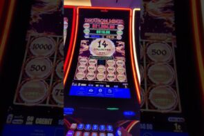 large win on Dragon Link bonus!!! #casino bonus