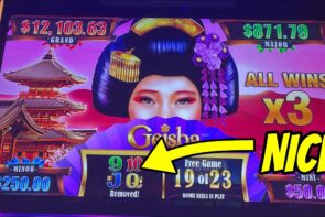 ???novel SLOT! TONS of large WINS on Geisha Where's the atomic number 79
