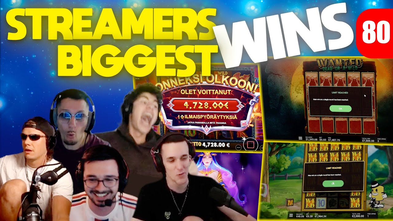 novel TOP 5 STREAMERS BIGGEST WINS #80/2023