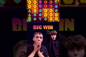large WIN ON GATES OF OLYMPUS (Blizz casino bonus) #shorts
