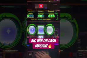 Cash Machine large Win! #bubbaspicks316 #casino bonus #slots #shorts #viral #shortsfeed #fyp #cashmachine
