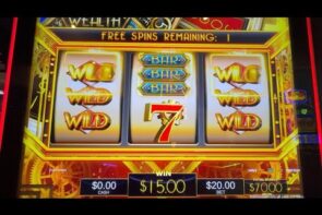 Chasing that large WIN at the casino bonus!