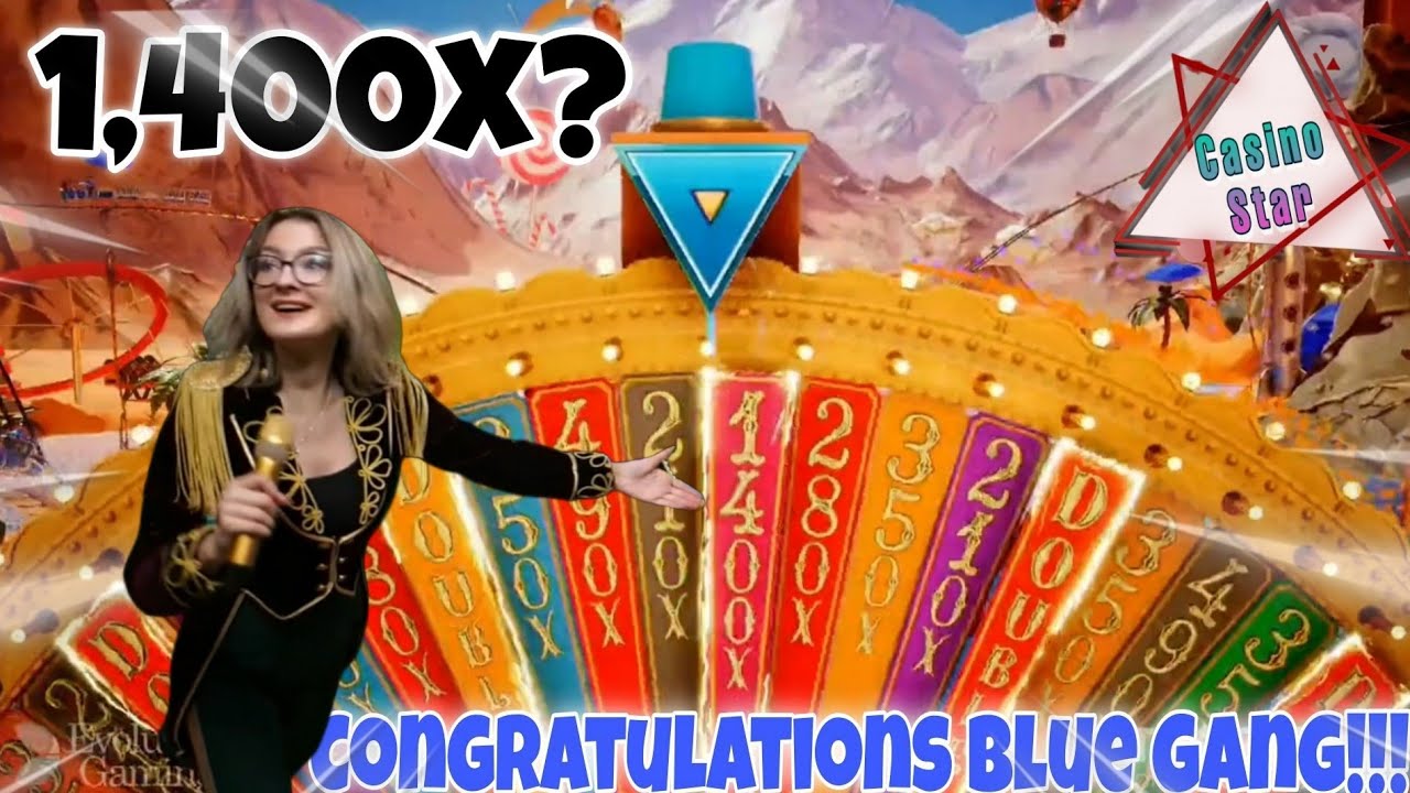 Crazy time large win today, 1400x!! Congratulations blueish Gang!!