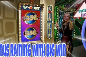 Crazy time large win today!! Raining of Bounses with large win!!