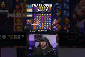 Cyclops boom PAYS OVER 1000X SHEEESH! #slots #gambling #casino bonus #bigwin #gamba #gaming #slotwins