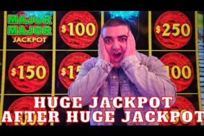 Double MAJOR JACKPOT After MASSIVE HANDPAY