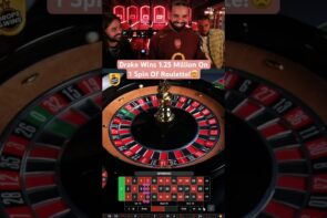 Drake Wins 1.25 meg On 1 Spin Of Roulette! #drake #roulette #casino bonus #maxwin #hugewin #bigwin
