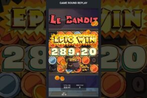 ?Epic ‘Le Bandit’ win! #bigwin #slots #casino bonus