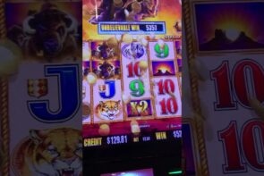 ?HUGE WIN!  SO MANY BUFFALO! LOVE this SLOT MACHINE!❤️? #winstarcasino