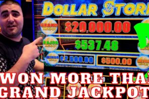 I Won to a greater extent than Than $20,000 GRAND JACKPOT - BIGGEST JACKPOT Of My Life On Dollar tempest Slot