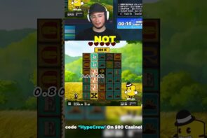 INSANE 400X MULTI On STACK'EM SLOT!! (BONUS BUYS) #slots #casino bonus #stackem #shorts
