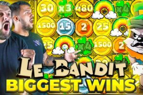 IT GETS CRAZIER in addition to CRAZIER ? Top 5 Wins on ‘Le Bandit’ Slot Game!