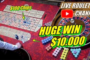 ? LIVE ROULETTE | ? HUGE WIN ?100 Chips Bets inwards Vegas casino bonus ? lite Session Exclusive ✅ 2023-10-24
