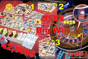 ?Live roulette|?large WIN 42,800$/$950?AMAZING SESSION AT LAS VEGAS casino bonus ?EXCLUSIVE inward Sun✅ 10-29