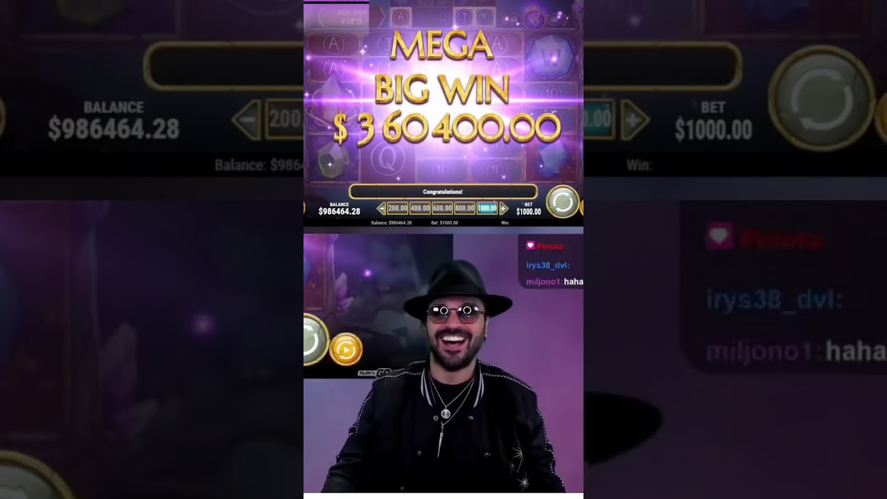 Mega large Win Online casino bonus #shorts #casino bonus #slots