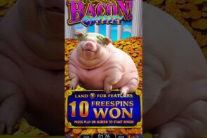bacon large win！#casino bonus #slots #gaming #shorts