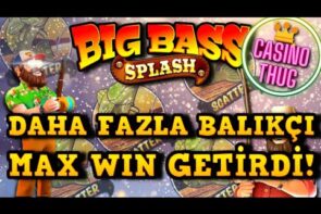large Bass Splash ? Fisherman's pelting Brought large Win