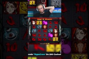 large PROFITS On volume OF SHADOWS!! (BONUS BUYS) #slots #casino bonus #bookofshadows #shorts