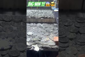 large WIN AU POUSSE PIECES !!! #jackpot #casino bonus #jeux #arcade #silverish #fêteforaine
