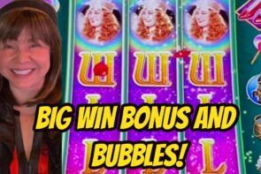 large WIN BONUS & THE BUBBLES JUST hold WINNING!