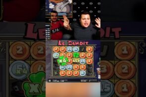 large WIN Le Bandit Slot??#shorts #casino bonus #slots #gambling #bigwin #highlights