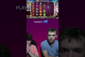 large WIN ON GATES OF OLYMPUS (Blizz casino bonus) #shorts