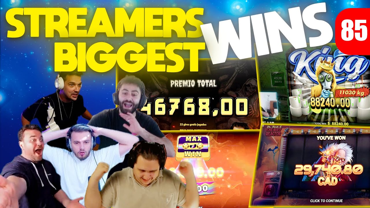 novel TOP 5 STREAMERS BIGGEST WINS #85/2023