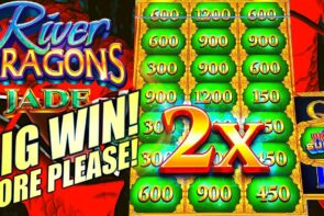 ★large WIN!★ RIVER DRAGONS JADE ? to a greater extent than MONEY delight ? Slot Machine (AGS)
