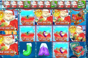 10X large BASS CHRISTMAS EPIC FISHERMAN HUGE WIN 4 FISHERMEN inwards 10 unloosen SPINS BONUS purchase ONLINE casino bonus