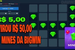 5,00 REAIS VIROU R$ 50,00 NO MINES DA BIGWIN - BUZZ MELHOR QUE A BLAZE CASSINO PAGANDO NO PIX