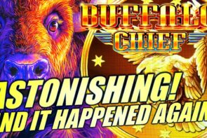 ASTONISHING! as well as IT HAPPENED i time again!! large WIN! ? BUFFALO primary Slot Machine (ARISTOCRAT GAMING)